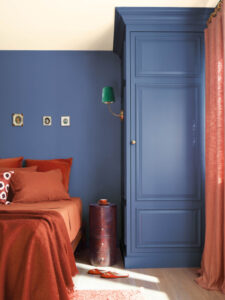 Blue Nova by Benjamin Moore Bedroom